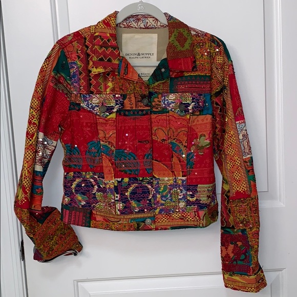 Denim & Supply Ralph Lauren Jackets & Blazers - Denim&Supply Ralph Lauren NWT Colorful Boho Jacket